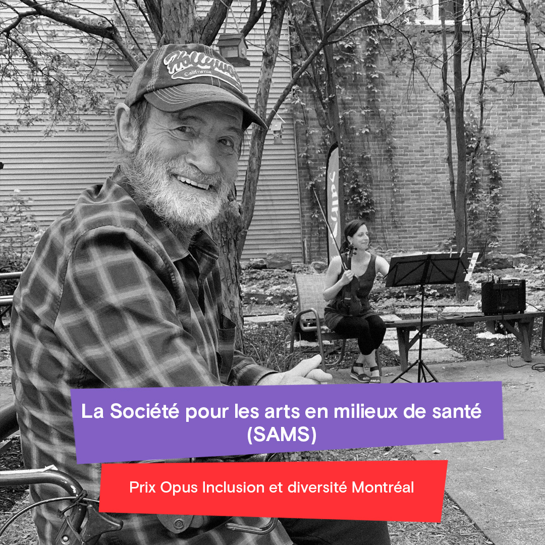 La SAMS remporte le Prix Opus Inclusion et diversité Montréal