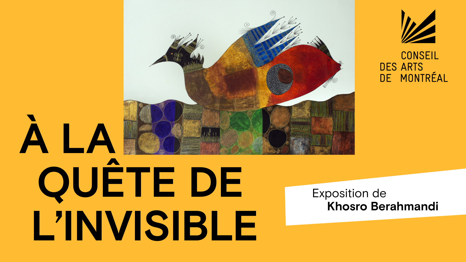 Exposition À la quête de l'invisible à la Maison du Conseil 1