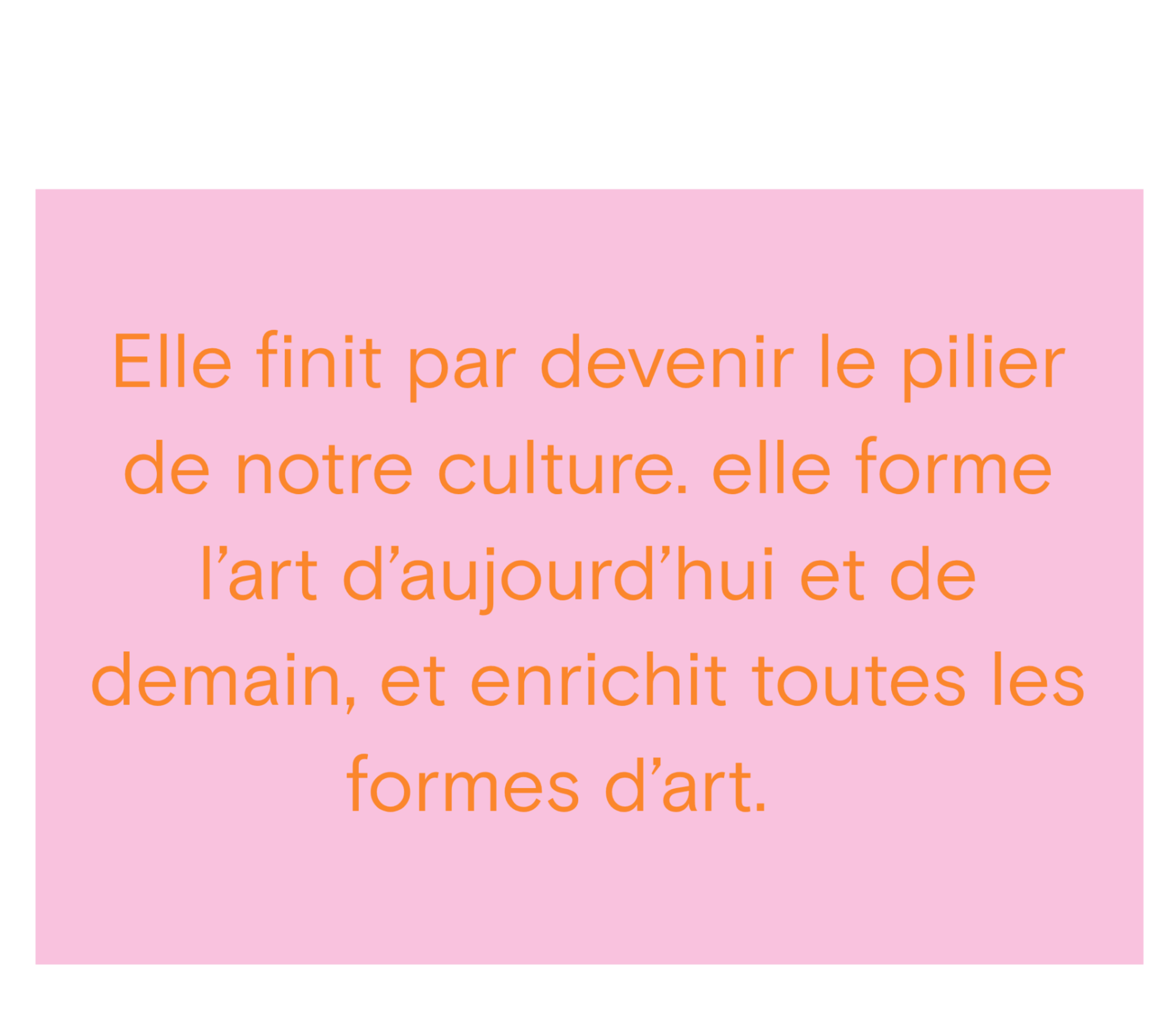 Ensemble, propulsons l’art qui rallie et qui relie Montréal! 49 Ensemble, propulsons l'art qui rallie et qui relie Montréal! 50