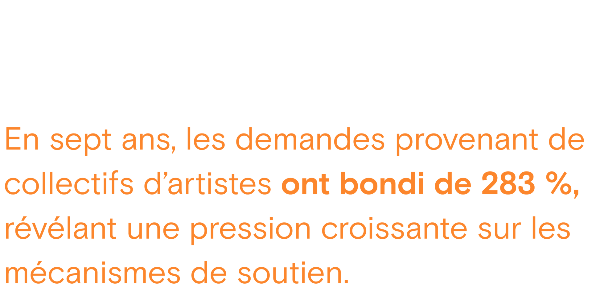Ensemble, propulsons l’art qui rallie et qui relie Montréal! 52 Ensemble, propulsons l'art qui rallie et qui relie Montréal! 53