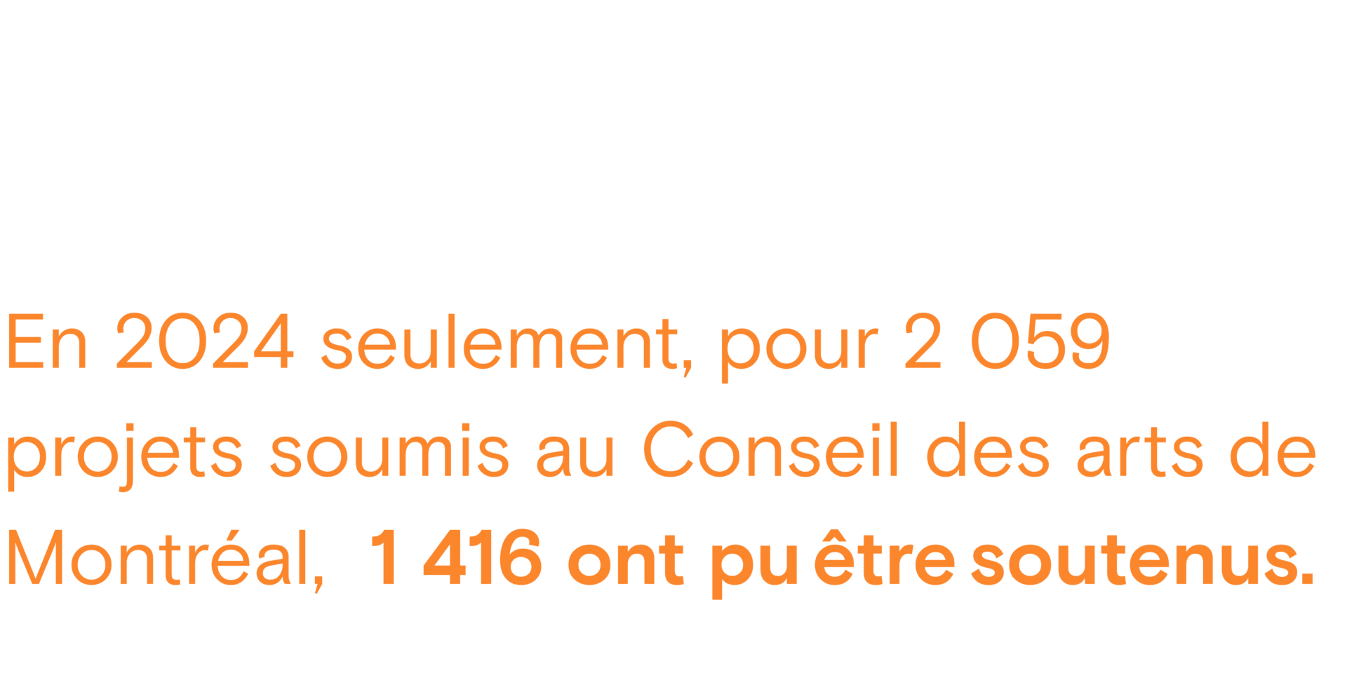 Ensemble, propulsons l’art qui rallie et qui relie Montréal! 53 Ensemble, propulsons l'art qui rallie et qui relie Montréal! 54