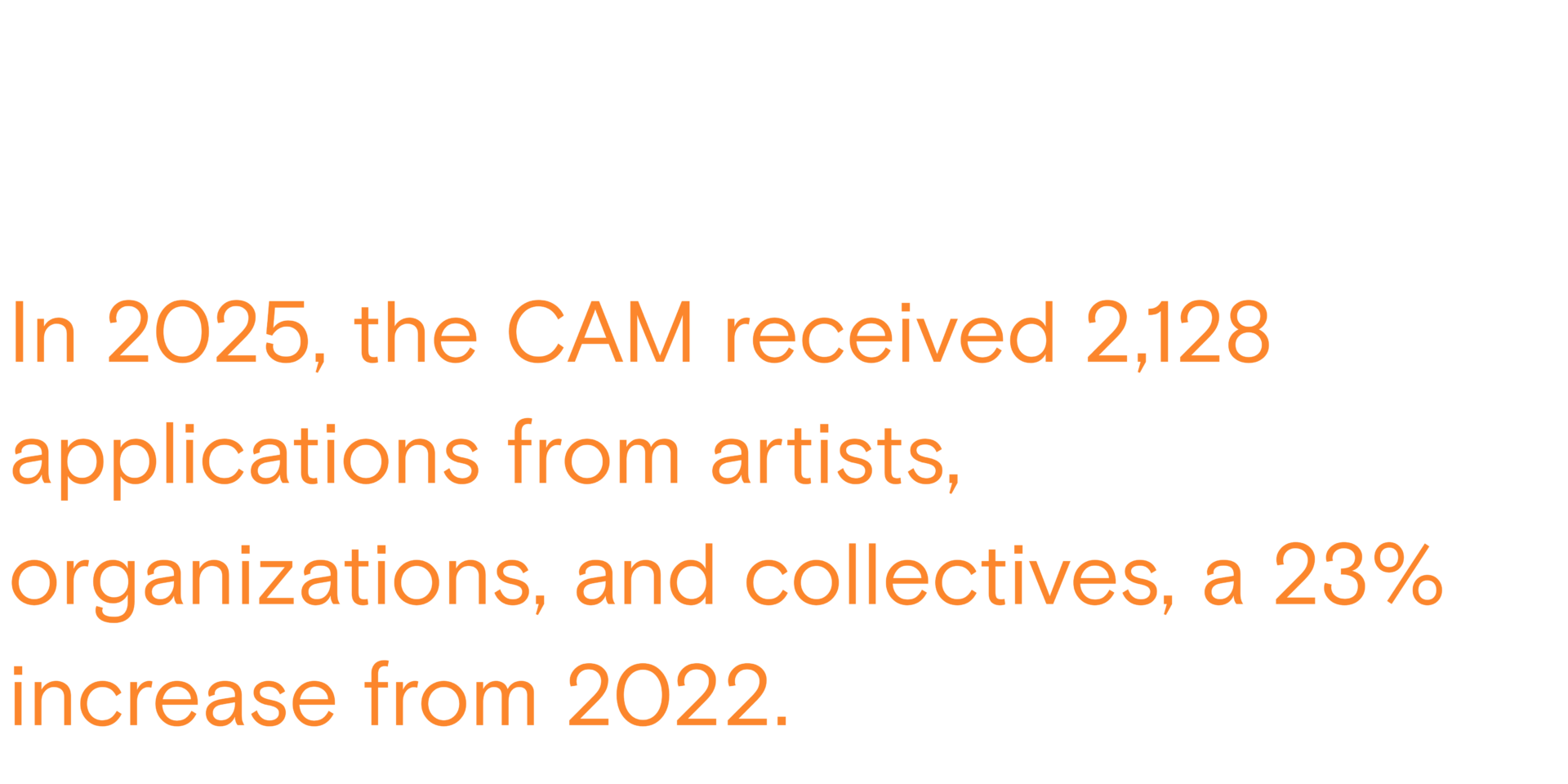 Join us to support the arts that unite and connect Montréal! 2 Join us to support the arts that unite and connect Montréal! 2